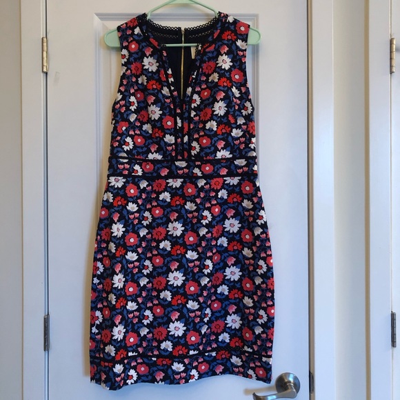 kate spade daisy jacquard sheath dress